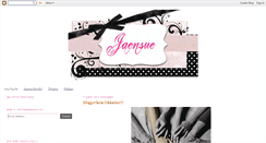 Desktop Screenshot of jaensue.blogspot.com