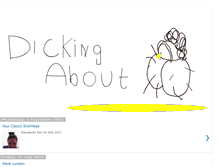 Tablet Screenshot of dickingabout.blogspot.com