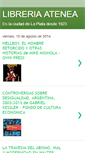Mobile Screenshot of libreria-atenea.blogspot.com