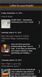 Mobile Screenshot of coffeeforyourhealth.blogspot.com