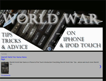 Tablet Screenshot of my-world-war.blogspot.com