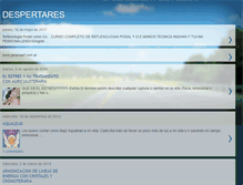 Tablet Screenshot of despertaresenergeticos.blogspot.com