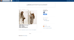 Desktop Screenshot of 3mbeautifulcloset.blogspot.com