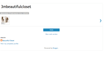 Tablet Screenshot of 3mbeautifulcloset.blogspot.com