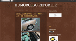 Desktop Screenshot of humorcegoreporter.blogspot.com