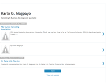 Tablet Screenshot of karlomagpayo.blogspot.com