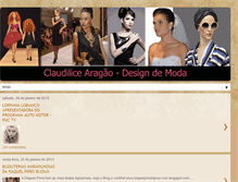 Tablet Screenshot of claudilicearagao.blogspot.com