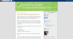 Desktop Screenshot of education-for-life-and-careers.blogspot.com