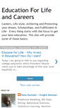 Mobile Screenshot of education-for-life-and-careers.blogspot.com