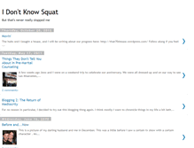 Tablet Screenshot of dont-know-squat.blogspot.com