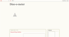 Desktop Screenshot of dineometer.blogspot.com