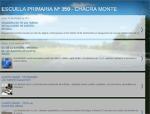 Tablet Screenshot of escuela350chacramonte.blogspot.com