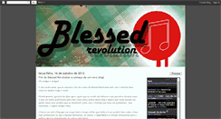 Desktop Screenshot of blessedrevolution.blogspot.com