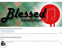 Tablet Screenshot of blessedrevolution.blogspot.com