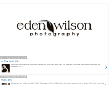 Tablet Screenshot of edenwilson.blogspot.com