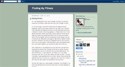 Desktop Screenshot of findingmyfitness.blogspot.com