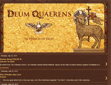 Tablet Screenshot of deum-quaerens.blogspot.com