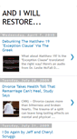 Mobile Screenshot of andiwillrestore.blogspot.com