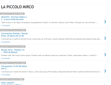 Tablet Screenshot of lapiccolomirco.blogspot.com