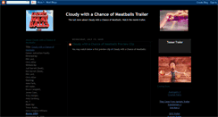 Desktop Screenshot of cloudywithachanceofmeatballsmovie.blogspot.com