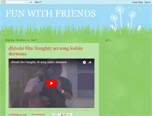 Tablet Screenshot of friendfuns.blogspot.com