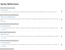 Tablet Screenshot of murky-reflections.blogspot.com