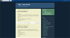 Desktop Screenshot of jms2healthbeat.blogspot.com