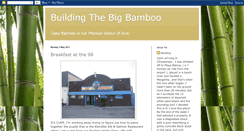 Desktop Screenshot of buildingthebigbamboo.blogspot.com