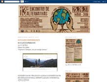 Tablet Screenshot of encontroalternativas.blogspot.com