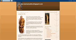 Desktop Screenshot of lee-siamamulets.blogspot.com