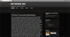 Desktop Screenshot of networkinc1.blogspot.com