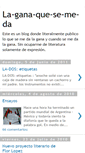 Mobile Screenshot of laganaquesemeda.blogspot.com