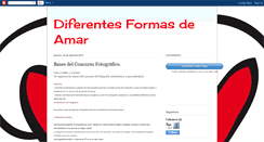 Desktop Screenshot of diferentesformasdeamarcrj.blogspot.com