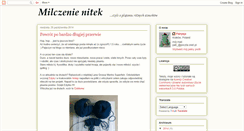 Desktop Screenshot of milczenie-nitek.blogspot.com