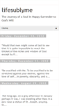 Mobile Screenshot of lifesublyme.blogspot.com