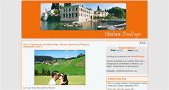 Desktop Screenshot of italianfeelings.blogspot.com