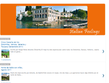 Tablet Screenshot of italianfeelings.blogspot.com