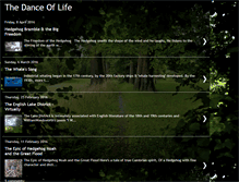Tablet Screenshot of celestialelfdanceoflife.blogspot.com