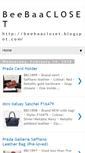 Mobile Screenshot of beebaacloset.blogspot.com