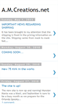 Mobile Screenshot of amcreationsfx.blogspot.com