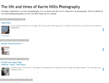 Tablet Screenshot of karriehillisphotography.blogspot.com