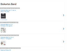 Tablet Screenshot of dsskartesband.blogspot.com