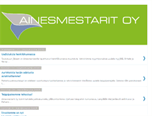 Tablet Screenshot of ainesmestarit.blogspot.com