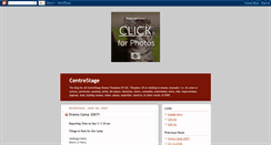 Desktop Screenshot of centrestagedrama.blogspot.com