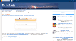 Desktop Screenshot of 9gate.blogspot.com