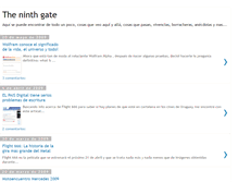 Tablet Screenshot of 9gate.blogspot.com