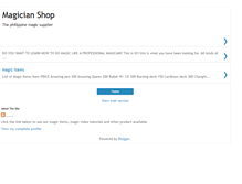 Tablet Screenshot of philippinemagiciansite.blogspot.com
