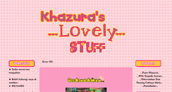 Desktop Screenshot of khazura.blogspot.com