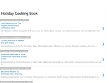 Tablet Screenshot of holiday-cooking-book.blogspot.com