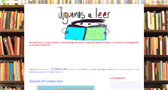 Desktop Screenshot of juguemos-a-leer.blogspot.com